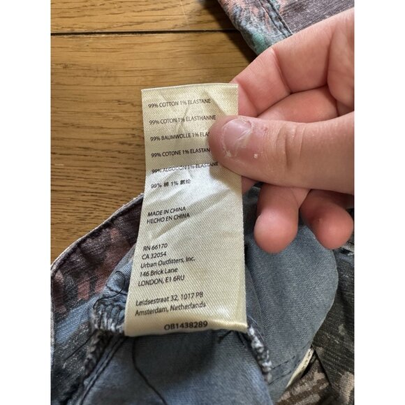 Pilcro Anthropologie Women Pants Colorful Size 27 The Wanderer Cotton Blend - Picture 10 of 14